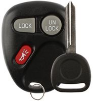 Discount Keyless Replacement Key Fob Car Remote and Uncut Ignition Key Compatible with KOBLEAR1XT, 15042968, B102