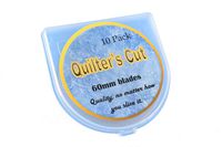 Quilter's Cut 60mm Rotary Blades, 10 Pack, Fits Olfa, Fiskars, Martelli, Truecut