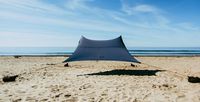 Neso Tents Grande Beach Tent, 7ft Tall, 9 x 9ft, Reinforced Corners and Cooler Pocket (Navy)