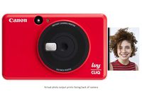 Canon IVY CLIQ Instant Camera Printer, Mini Photo Printer with 2"X3" Sticky-Back Photo Paper(10 Sheets)