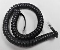 10 Pack of Charcoal Gray 9' Ft Handset Cords for Altigen IP Phone IP600 IP600H IP705 IP710 IP720 IP805 600 600H 705 710 720 805 Curly Coil Lot by DIY-BizPhones