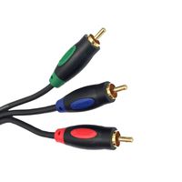 Componexx X-Series Component (RGB) Video Cable (3-RCA to 3-RCA), 1 Meter (3.28ft)