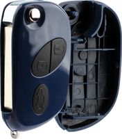 KeylessOption Keyless Entry Car Flip Remote Key Fob Shell Case Replacement For Maserati RX2TRF937