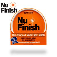 Nu Finish 'Better Than Car Wax' Paste Polish Advanced Top Coat Sealant with Simple Once A Year Application, Perfect Kit for Fiberglass Boats, Motorcycles and Various Appliances