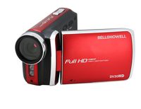 Bell+Howell DV30HD-R HD Video Camera with 3" Touchscreen (Red)