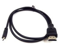 Micro USB to HDMI Cable Haokiang 3Ft/1M Micro USB Male to HDMI Male Data Charging Cord Converter Adapter Cable