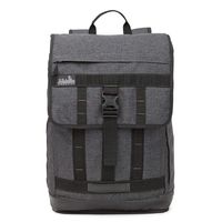 High Sierra Public Pak 2 Casual Fashion Backpack, Black/Black/Moss