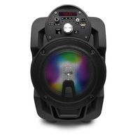 Fisher FBX650 6.5-Inch Portable Wireless Karaoke Speaker System with Remote Control, Bluetooth, Microphone Input, Colorful Lights