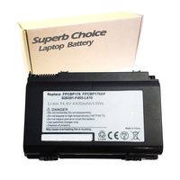 Superb Choice 8-Cell Battery Compatible with Fujitsu LifeBook A1220 A6210 A6230 AH550 E780 E8410 E8420E N7010 NH570
