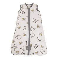 Burt's Bees Baby Beekeeper Wearable Blanket, 100% Organic Cotton, A Bee C Cloud (Medium)