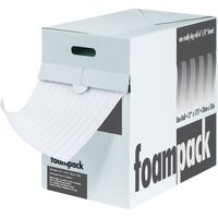 Aviditi Polyethylene Air Foam Dispenser Pack, 175' L x 24" W, 1/8" Thick, White (FD1824)