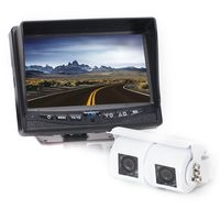 Rear View Safety RVS-813613 Backup Camera System with 7 Inch Display and Dual Lens Camera