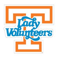 Craftique University of Tennessee Decals (Lady Vol T (3.4 in, 4.8 in), 4.8 in)