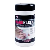 Read Right HandKleen Antibacterial Hand Wipes, 70 Wipes per Pop-Up Tub (RR1460)