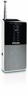 Philips Portable Radio AE1530 FM/MW, Analog Tuning Built-in Speaker Headphone Jack Battery Operated
