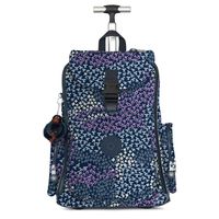 Kipling Alcatraz II Printed Rolling Laptop Backpack Dotted Bouquet