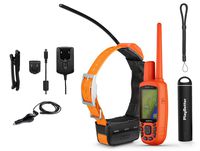 Garmin Astro 900 T 9 Combo Dog Tracking Bundle with PlayBetter Portable Charger & Tether | Hunt Metrics, TOPO 100K Maps | Train & Track Dog GPS