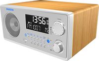 Sangean WR-22SE AM/FM-RDS/Bluetooth/USB Table-Top Digital Tuning Receiver w/Remote Control (Light Walnut) Special Edition