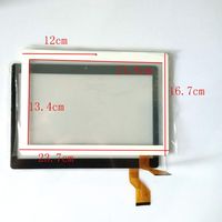 Black Color EUTOPING R New 10.1 inch kingvina-PG1031 Camera Hole 12cm Touch Screen Digitizer Replacement for Tablet
