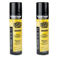 Sawyer Products SP6022 Premium Permethrin Clothing Insect Repellent Aerosol Spray, Twin Pack, 9-Ounce