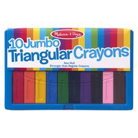 Melissa & Doug Jumbo Triangular Crayons