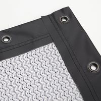 Carls Place (1:1) 122" Diag.- 7.7 x 7.7 Ft Standard Golf Impact Screen Finished with Black Vinyl Edges and Grommets, Golf Screen, Golf Simulator Screen, Golf Simulator Impact Screen, Impact Screen