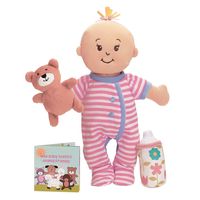Manhattan Toy Girls Wee Baby Stella Sleepy Time Scents Soft Doll Set, 12"