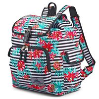 High Sierra Elly Backpack, Tropical Stripe/Black