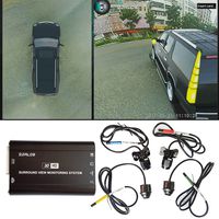 3D HD 360° Car Surround View Monitoring System , Bird View System, 4 Camera DVR HD 1080P Recorder / Parking Monitoring