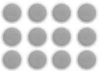 12) Rockville CCL6T White 70V 6" Commercial Ceiling Speakers 4 Restaurant/Office