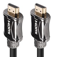 KIN&P HDMI Cable 15ft (5m) gun black Ultra High Speed HDMI cables 2.0/1.4a Support 3D 2160P, HD 4k,PS4,SKY,Ethernet,Audio Return Channel,Lossless Audio and Video Transmission- Full Hd [Latest Version]