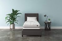 Signature Design by Ashley - 10 Inch Chime Express Hybrid Innerspring - Firm Mattress - Bed in a Box - Twin - White -