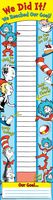 Eureka Dr. Seuss Back to School Classroom Supplies Goal Setting Fundraising Banner, 12'' x 45''
