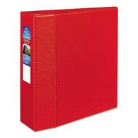 Avery Heavy-Duty Binder with 4 inch One Touch EZD Ring, Red (79584)