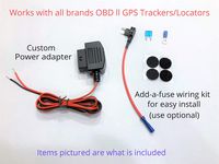 OBD ll GPS Tracker Hide/Relocate Wired Conversion kit Power Adapter