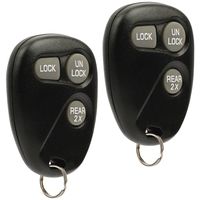 Key Fob Keyless Entry Remote fits Cadillac Escalade/Chevy Astro Blazer Express Suburban Tahoe/GMC Jimmy Safari Yukon 1997 1998 1999 2000 2001 2002 (16245100-29), Set of 2