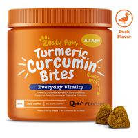 Turmeric Curcumin for Dogs - With 95% Curcuminoids for Hip & Joint + Arthritis Support - Digestive & Mobility + Immune Dog Supplement - With Organic Turmeric, Coconut Oil & BioPerine - 90 Chew Treats