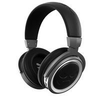 Ghostek Cannon Wireless Bluetooth Headphones | Enhanced Open-Back Design | Premium Over-Ear Comfort | Black