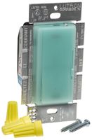 Lutron DVSC-600P-SG Diva 600W Single Pole Dimmer Sea Glass