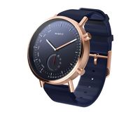 Misfit Command Stainless Steel and Silicone Hybrid Smartwatch; Rose Gold-Tone Blue; MIS5020