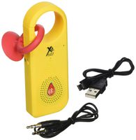 Xit AXTCXNY Bluetooth Clip X Speaker, Neon Yellow