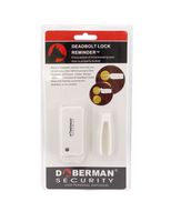 Doberman Security SE-0153 Deadbolt Lock Reminder (White)