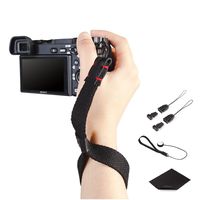 Black Compact Digital Camera Wrist Strap Hand Belt Soft Strap