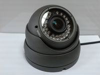 HD-CVI 1.3MP CMOS 720p HD (1305H x 1049V) Indoor/Outdoor IP66-rated 36 IR LED,Varifocal 2.8-12mm lens, BNC 12V Dome/Eyeball Hi-Definition Security Camera (dark grey)