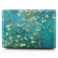 Basus(TM) MacBook Air 13.3 Inch Decal Paster Vinyl Sticker Skin Anti-Scratch Removable Colorful Sticker Cover for Apple Macbook Air 13-Inch Model A1466 A1369(Plum Blossom)