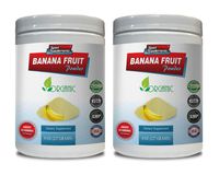 Blood Pressure Herbs - Banana Fruit Powder - Organic Dietary Supplement - Organic Banana superfoods - 2 Cans 16 OZ (130 Servings)