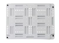 Legrand-On-Q AC1040 Plastic Universal Mounting Plate, 0.5" x 10" x 13.2", White