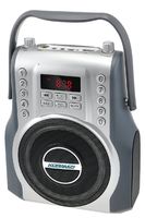 KORAMZI Karaoke Portable Rechargeable Boombox with Bluetooth,USB,SD, FM Radio, AUX in, 3.5 mm Audio Jack, Bluetooth Call Answering, Electric Guitar Audio Input, MIC Jack KS-200SI (Silver)