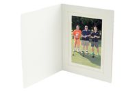 Tyndell White T-40 Photo Folder 5x7 (10 Pack)