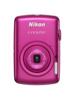 Nikon COOLPIX S01 10.1 MP Digital Camera with 3x Zoom NIKKOR Glass Lens (Pink) (Old Model)